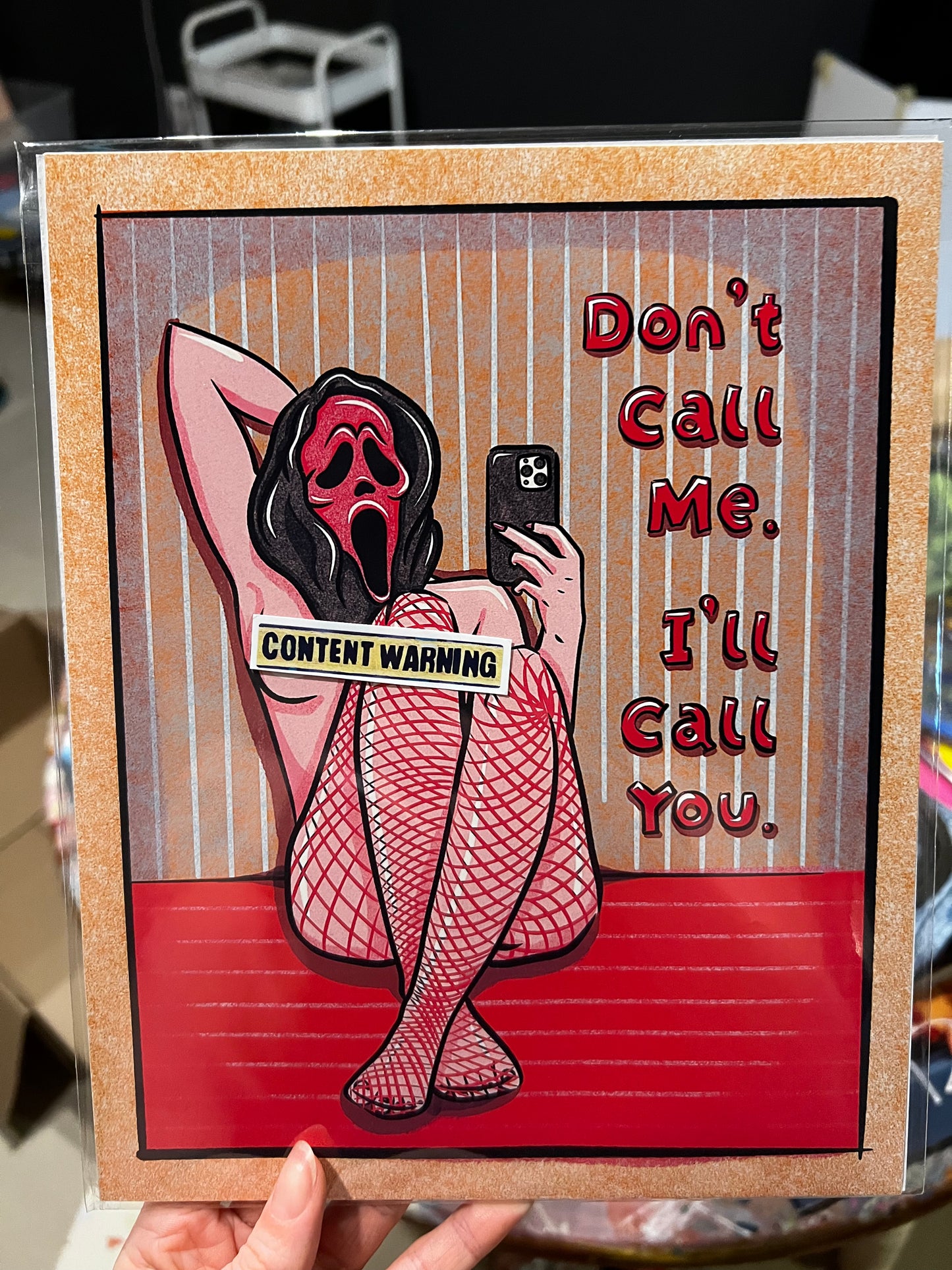 Ghostface Print