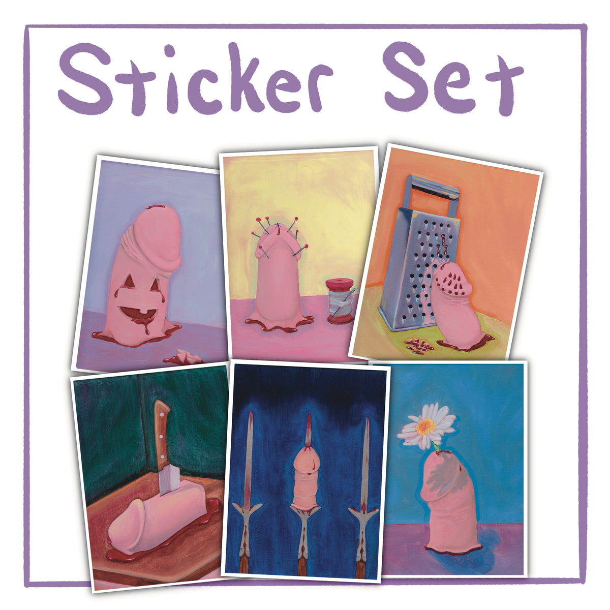 Sixty-Two Million Hits - Sticker SET