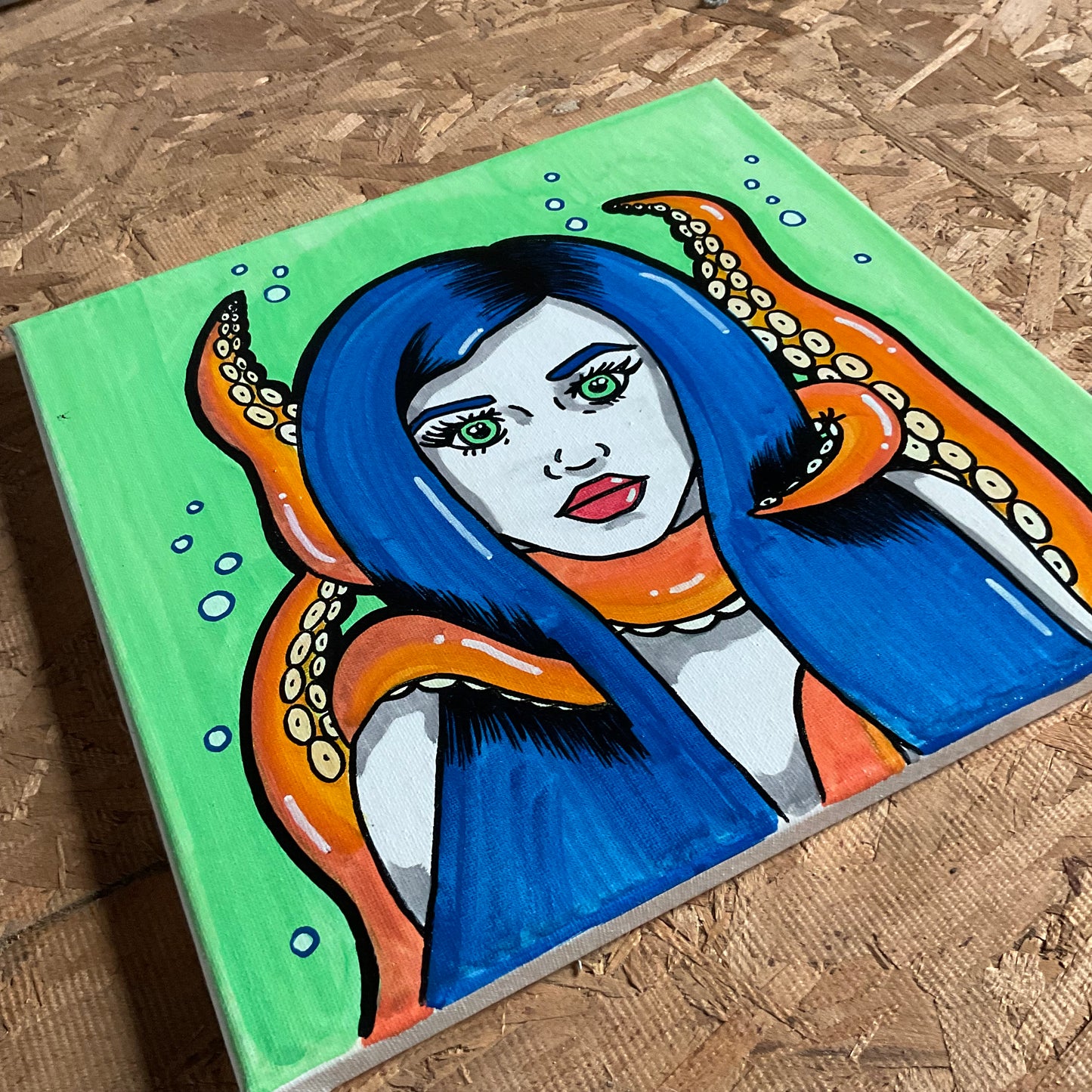 Octopus girl
