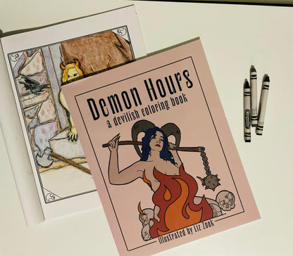 Demon Hours Coloring Book
