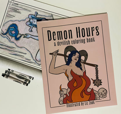 Demon Hours Coloring Book