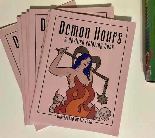 Demon Hours Coloring Book