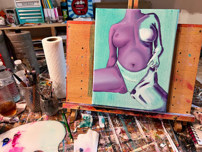 Kisses Painting