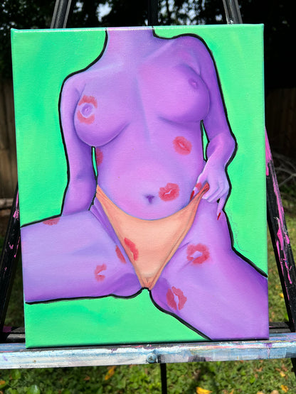 Kisses Painting