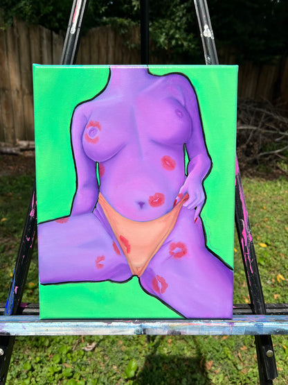 Kisses Painting