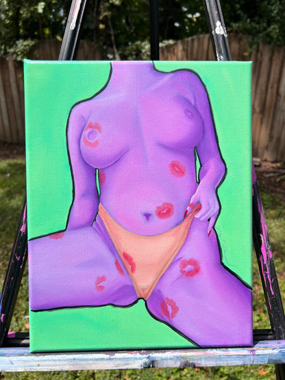 Kisses Painting