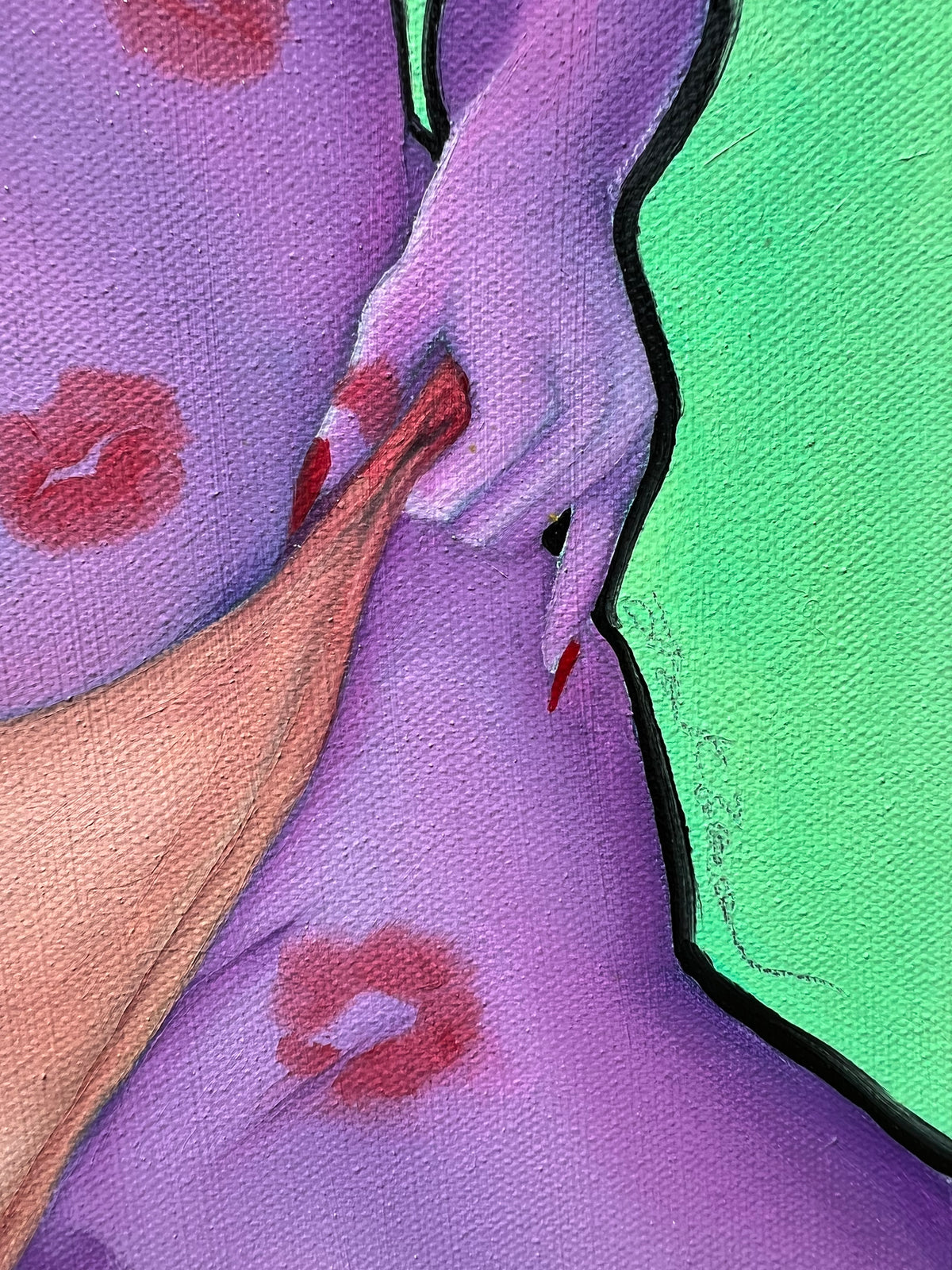 Kisses Painting