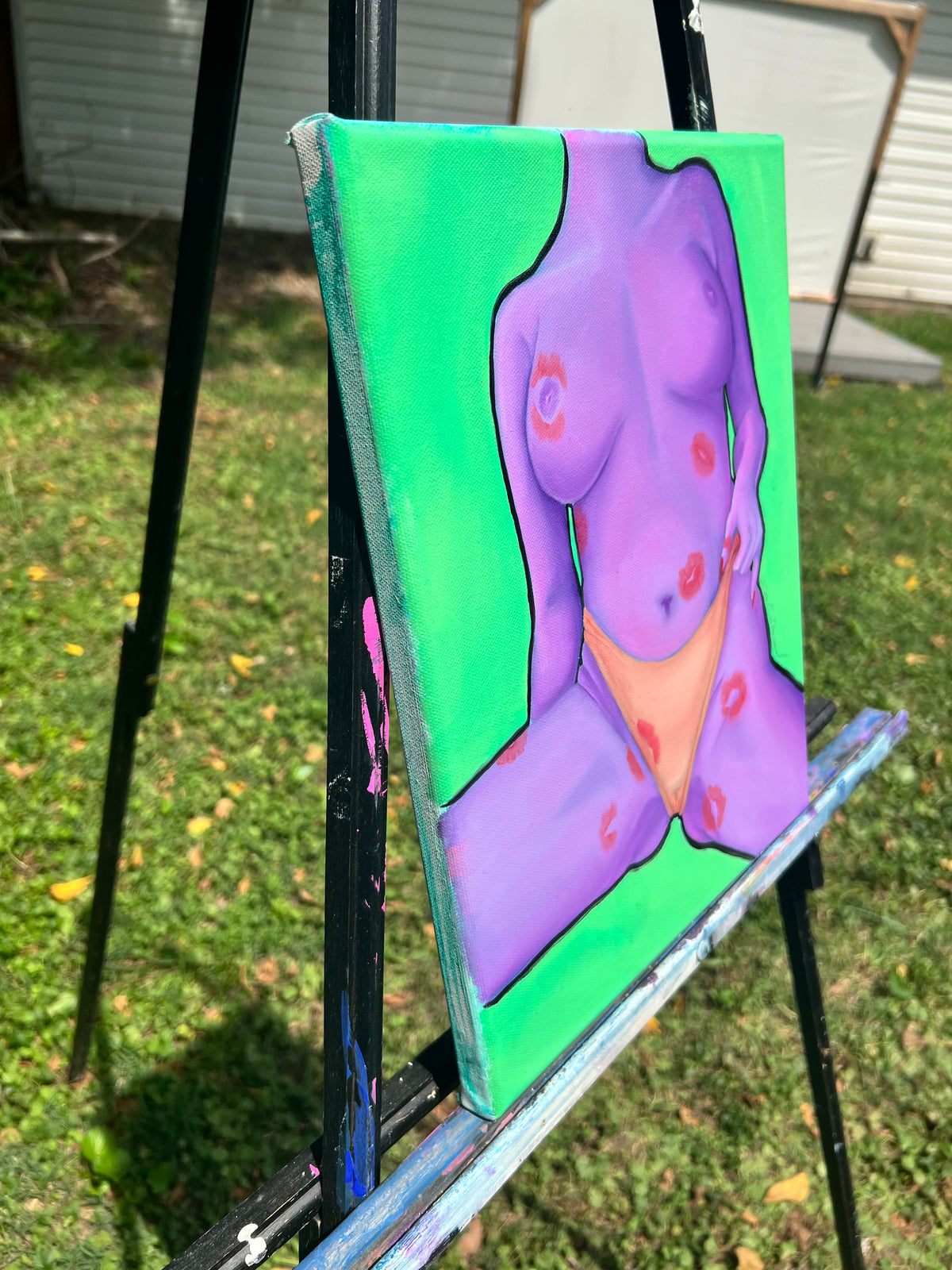 Kisses Painting